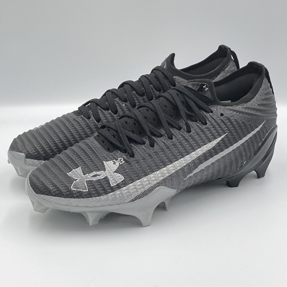 adidas Adizero Electric + II Men's Football Cleats White Silver Size 8.5 IE6278